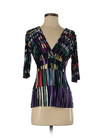 BCBGMAXAZRIA 3/4 Sleeve Top (view 1)