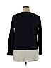 Crown & Ivy Blue Sweatshirt Size 0X - photo 2