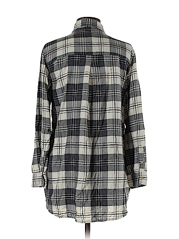 American Eagle Outfitters Long Sleeve Button-Down Shirt (view 2)