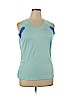 Brooks 100% Polyester Green Active Tank Size XL - photo 1