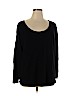 Roaman's 100% Acrylic Black Pullover Sweater Size 1X - photo 1
