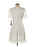 Nicole Miller Studio 100% Polyester White Casual Dress Size 6 - photo 2