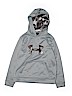 Under Armour 100% Polyester Gray Pullover Hoodie Size M (youth) - photo 1