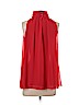 Vince Camuto 100% Cotton Red Sleeveless Blouse Size S - photo 2