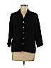 Koret Black 3/4 Sleeve Button-Down Shirt Size 12 (petite) - photo 1
