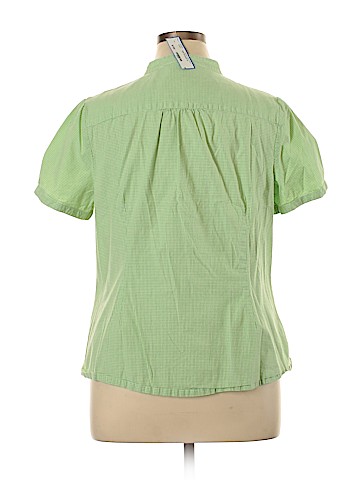 St. John's Bay Short Sleeve Button-Down Shirt (view 2)