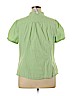 St. John's Bay 100% Cotton Green Short Sleeve Button-Down Shirt Size 1X - photo 2