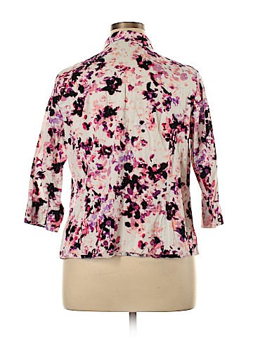 Apt. 9 3/4 Sleeve Button-Down Shirt (view 2)