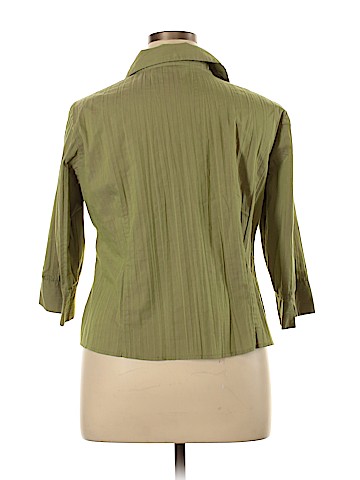 Apt. 9 3/4 Sleeve Button-Down Shirt (view 2)