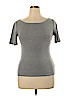 H&M 100% Cotton Gray Short Sleeve T-Shirt Size M - photo 1