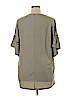 Janette Plus Green Short Sleeve Top Size 1X - photo 2