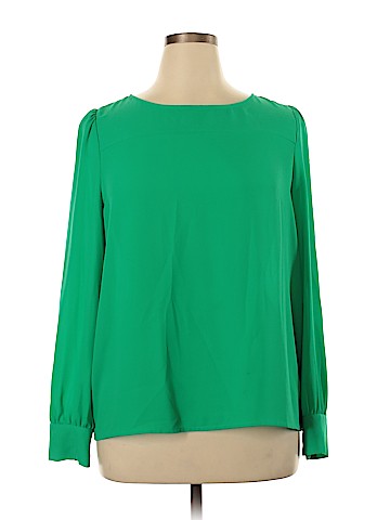 J. Crew Factory Store Long Sleeve Blouse (view 1)