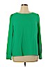J. Crew Factory Store 100% Polyester Green Long Sleeve Blouse Size XL - photo 1