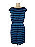 Vince Camuto Blue Casual Dress Size 8 - photo 1