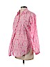 Gap Pink Short Sleeve Button-Down Shirt Size 4 - photo 1