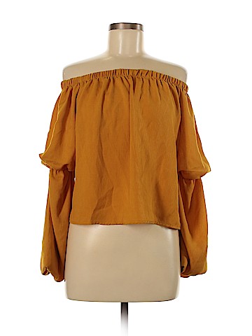 Charlotte Russe Long Sleeve Blouse (view 1)