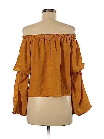 Charlotte Russe Long Sleeve Blouse (view 2)