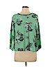 Tibi Green 3/4 Sleeve Blouse Size 6 - photo 1