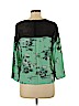 Tibi Green 3/4 Sleeve Blouse Size 6 - photo 2
