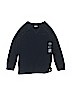 OshKosh B'gosh 100% Cotton Solid Blue Thermal Top Size 10 - 12 - photo 1
