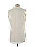 Ellen Tracy 100% Linen White Sleeveless Button-Down Shirt Size L - photo 2
