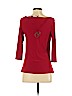 Jason Maxwell 100% Polyester Red 3/4 Sleeve Top Size 3 - 4 - photo 2
