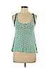 Charlotte Russe 100% Rayon Green Sleeveless Top Size M - photo 1