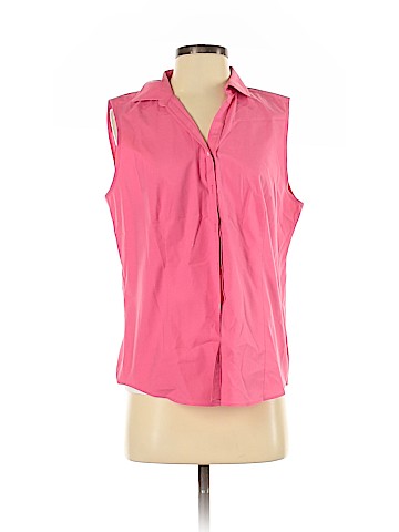 Talbots Sleeveless Button-Down Shirt (view 1)