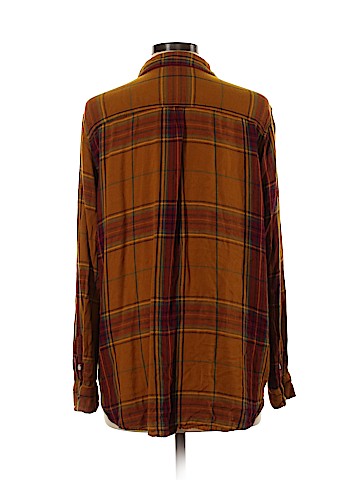 Mossimo Supply Co. Long Sleeve Button-Down Shirt (view 2)