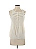 Princess Vera Wang 100% Polyester Tan Sleeveless Blouse Size S - photo 1