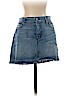 7 For All Mankind Blue Denim Skirt Size 27 waist - photo 1