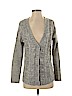 Pink Rose 100% Acrylic Gray Cardigan Size S - photo 1