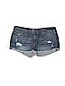 Victoria's Secret Pink 100% Cotton Blue Denim Shorts Size 12 - photo 1