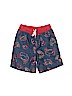 Lands' End 100% Polyester Red Board Shorts Size 5 - 6 - photo 1