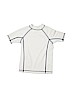 Lands' End White Rash Guard Size 5 - 6 - photo 1