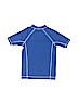 Lands' End Solid Blue Rash Guard Size 5 - 6 - photo 2