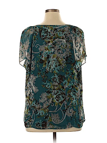 Como Women Short Sleeve Blouse (view 2)
