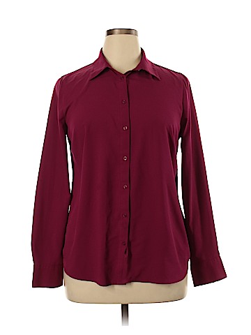 Merona Long Sleeve Blouse (view 1)