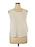 Lush 100% Polyester White Sleeveless Blouse Size XL - photo 1