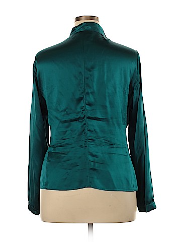 Talbots Long Sleeve Silk Top (view 2)