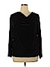 Talbots Black Long Sleeve Top Size XL - photo 1
