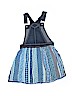Jordache Blue Overall Dress Size 7 - photo 2
