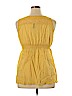 SONOMA life + style 100% Cotton Yellow Sleeveless Blouse Size XL - photo 2