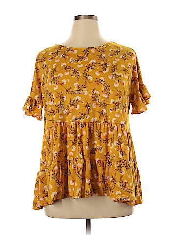 Doublju Short Sleeve Top (view 1)