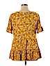 Doublju Gold Short Sleeve Top Size XL - photo 2