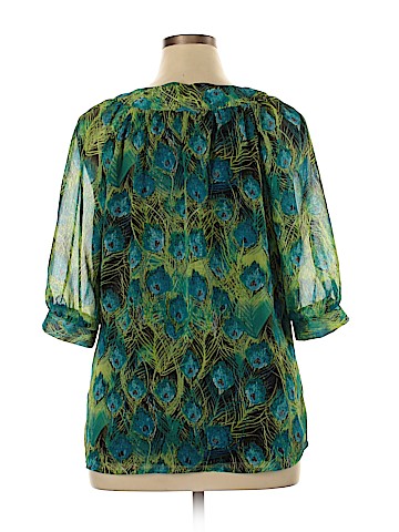 Kim Rogers 3/4 Sleeve Blouse (view 2)