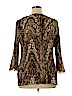 New Directions 100% Polyester Brown Long Sleeve Blouse Size 1X - photo 2