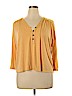 True Craft Orange Long Sleeve Top Size XL - photo 1
