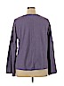 Xhilaration Purple Long Sleeve Top Size XL - photo 2