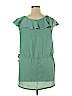 Mossimo 100% Polyester Teal Sleeveless Top Size L - photo 2